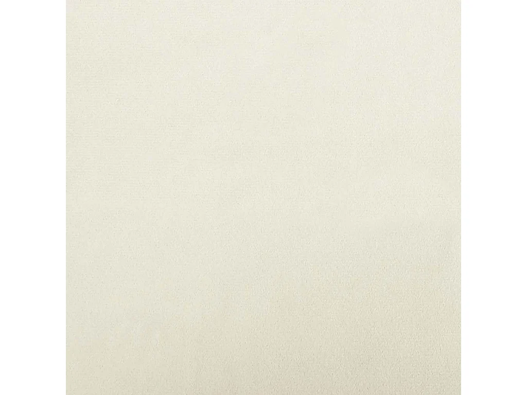 Cama para cães 66x40x45 cm veludo cor creme