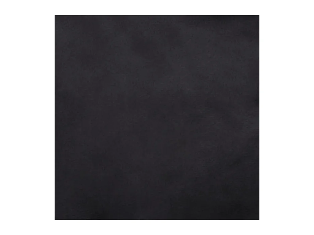 Ninho para cães 79x70x19 cm pelúcia/couro artificial preto