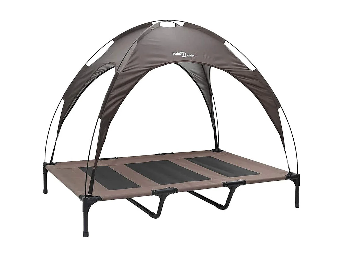 Lit pour Chien Marron xl Acier