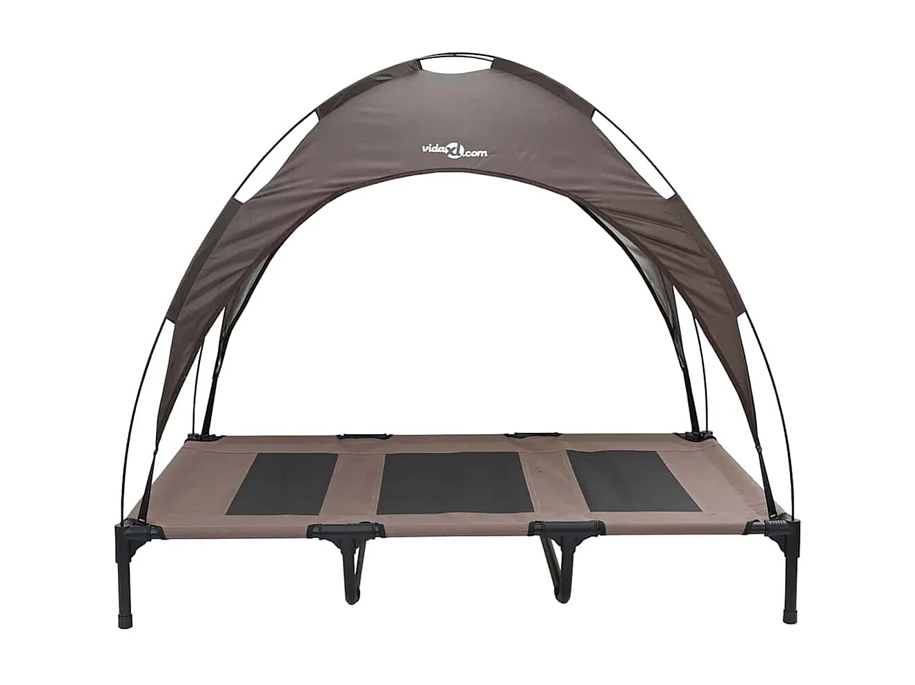 Lit pour Chien Marron xl Acier