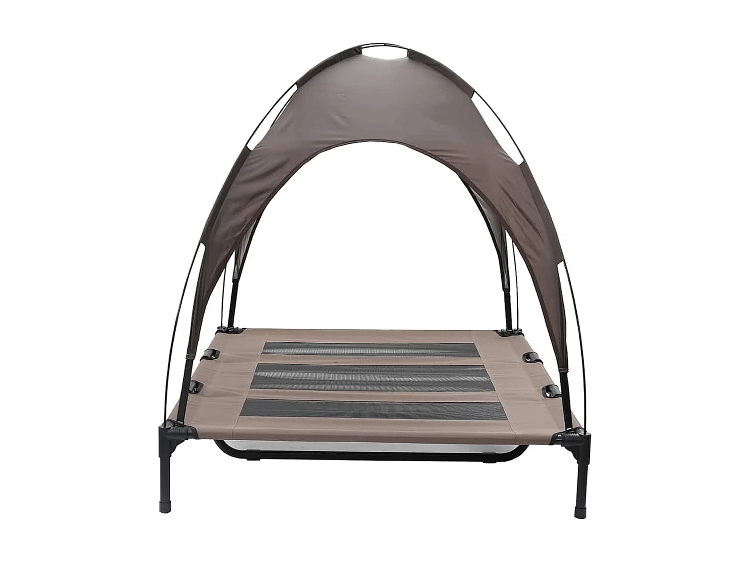 Lit pour Chien Marron xl Acier