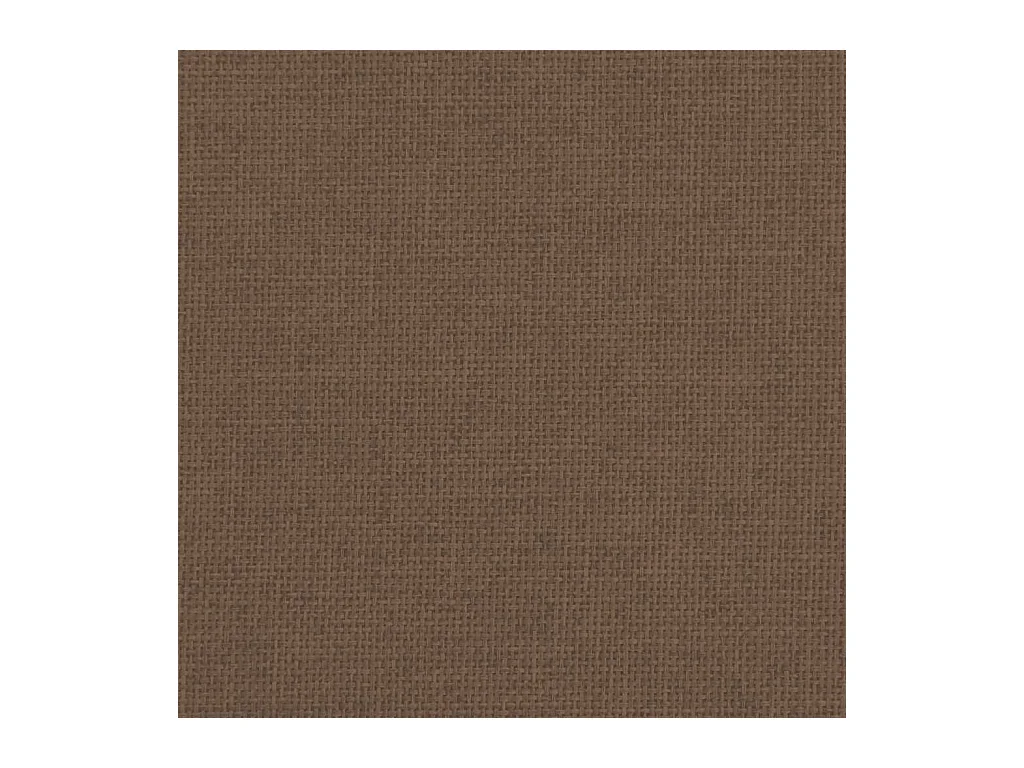 Lit pour chien marron 70x45x28 cm tissu