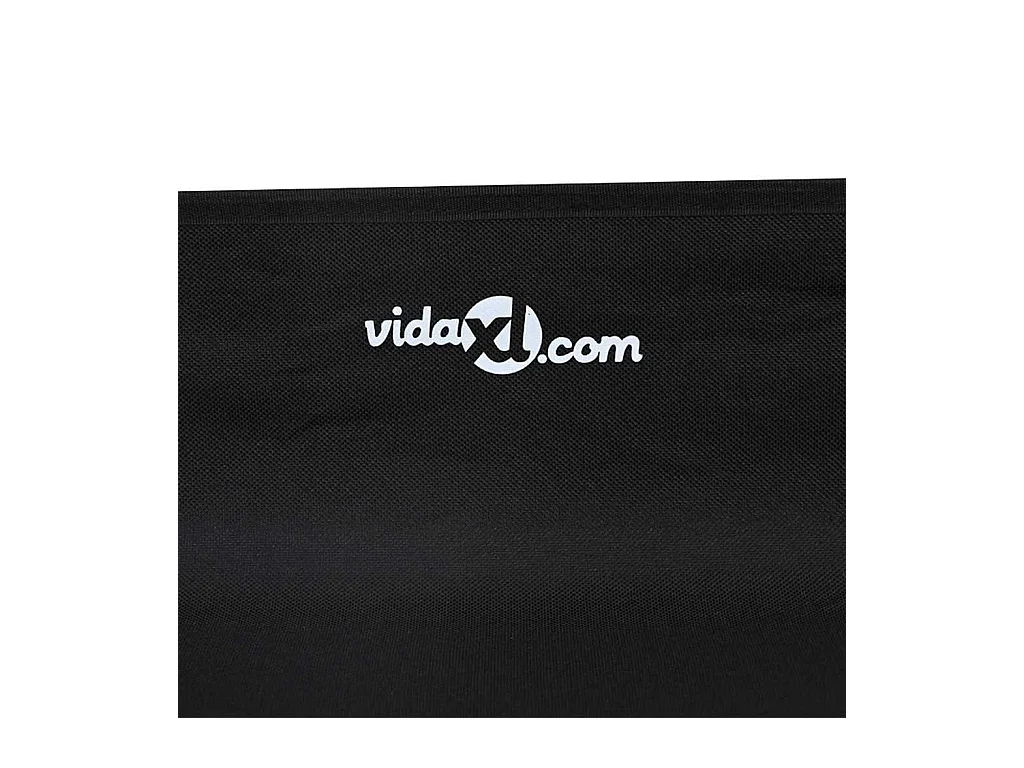 Cama para Cachorro Preto ML Tecido Oxford e Aço