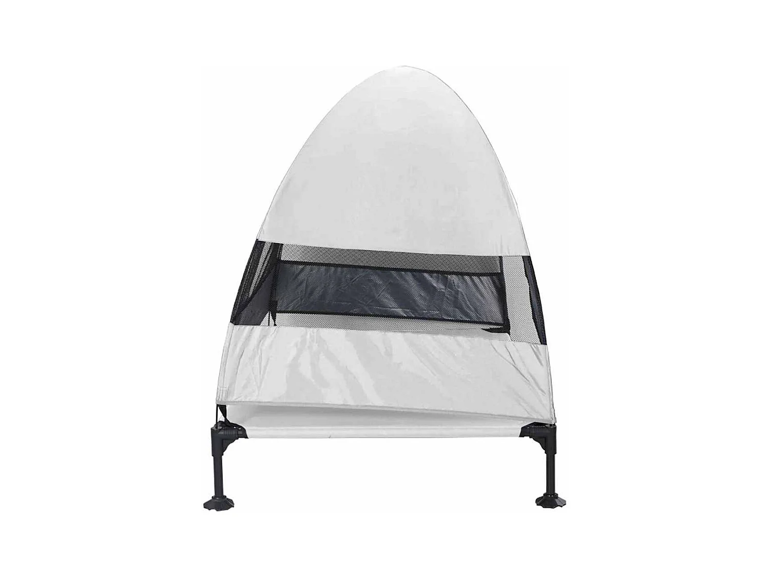 Cama Elevada para Perros Manual Gris plata 127 x 81 x 108 cm