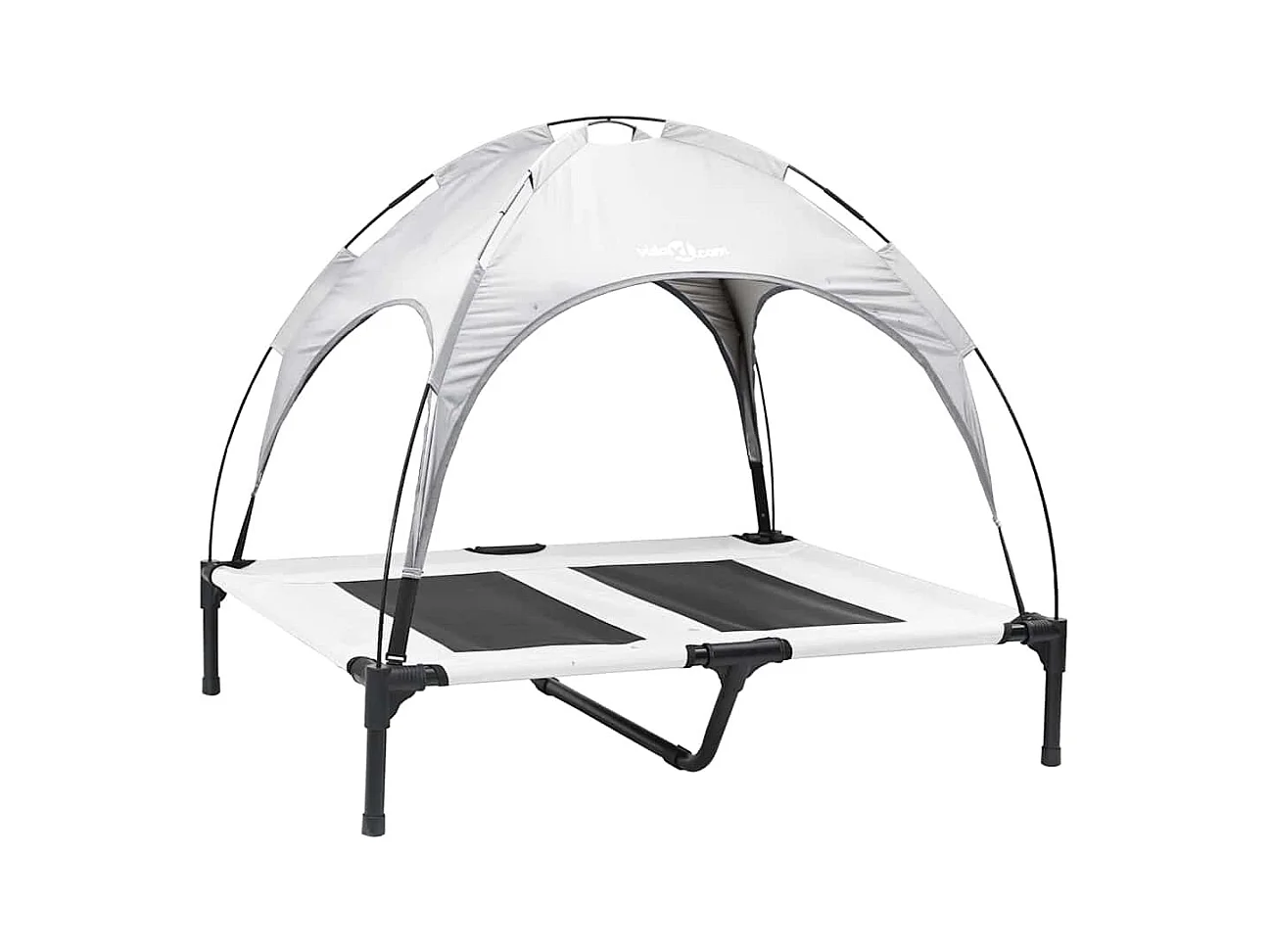 Cama para perro Gris plata l Acero