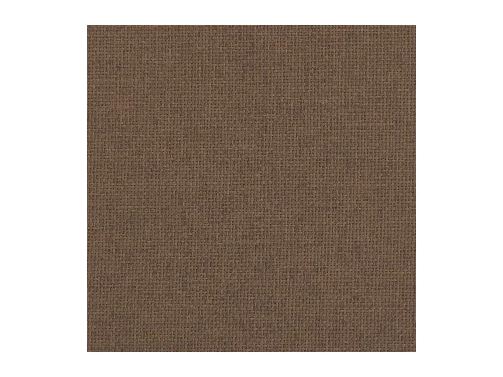 Lit pour chien marron 70x52x30 cm tissu
