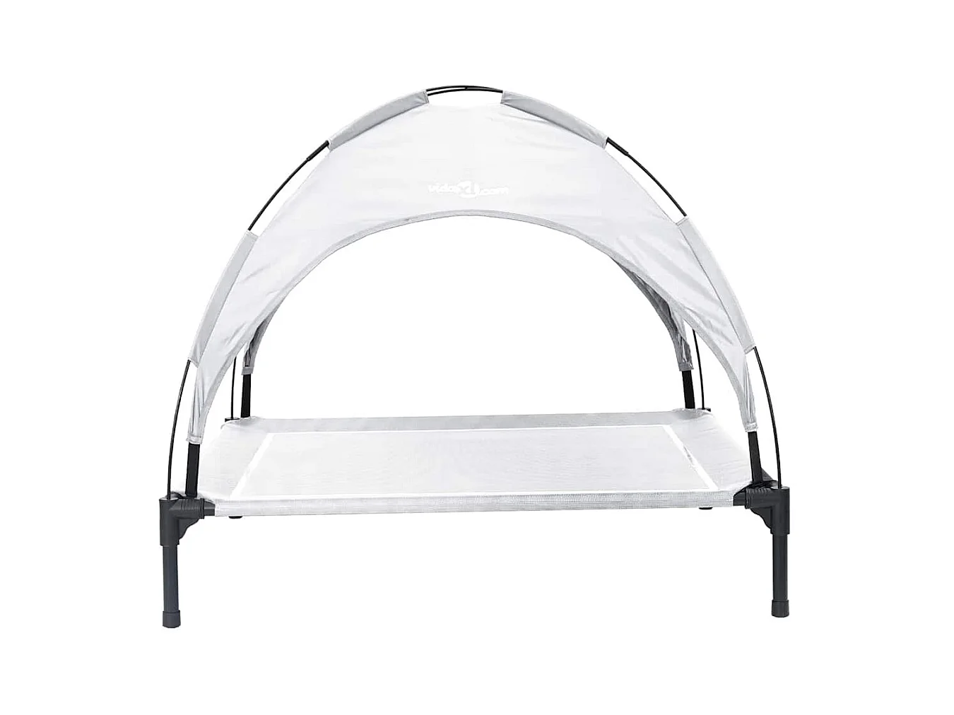 Cama para Cachorro Cinza Prateado xl Aço