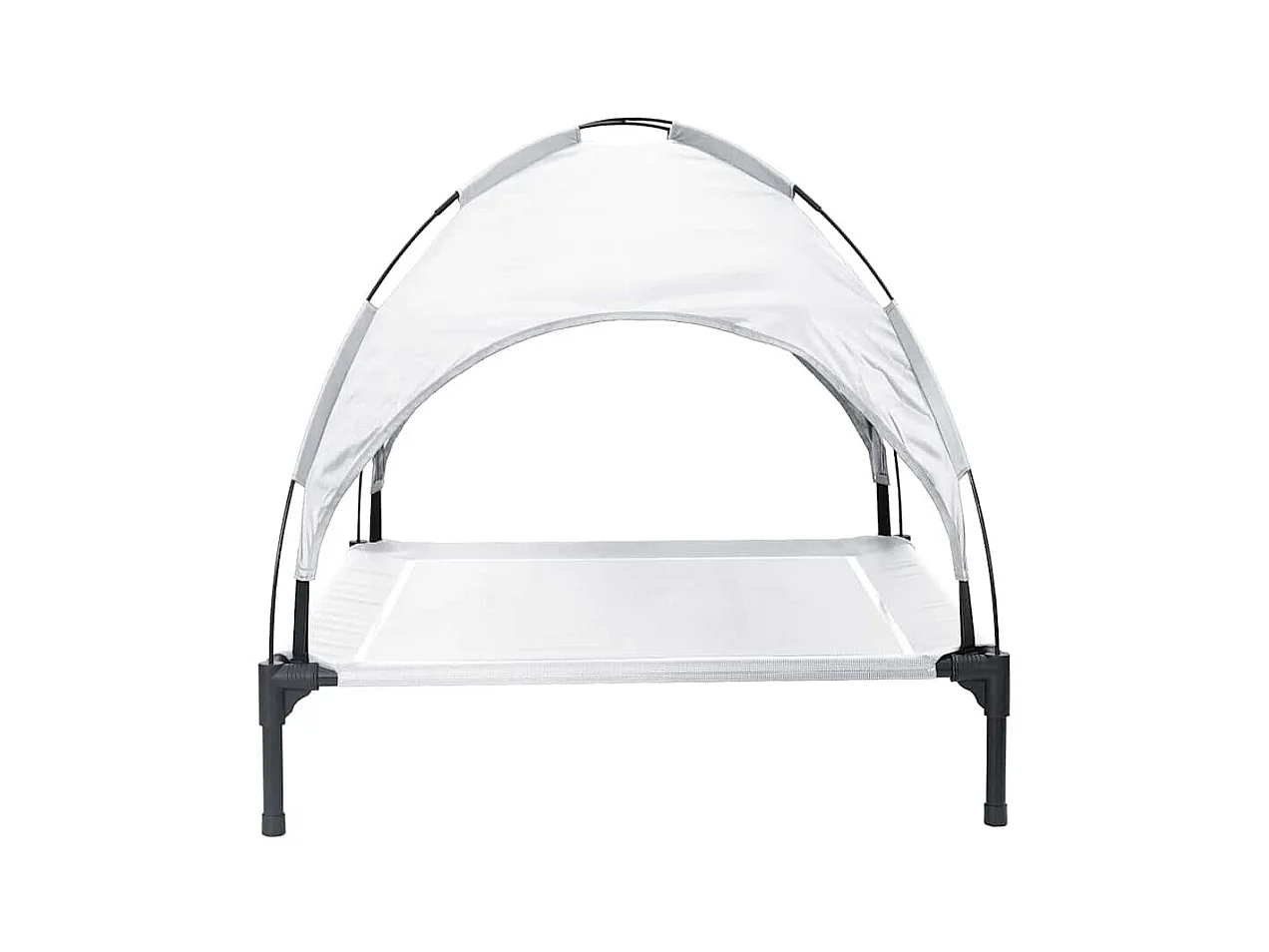 Cama para Cachorro Cinza Prateado xl Aço