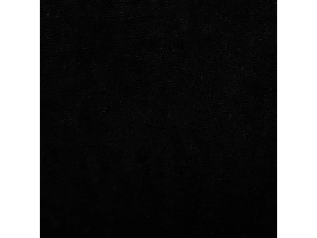 Lit pour chien noir 60x40x30 cm velours