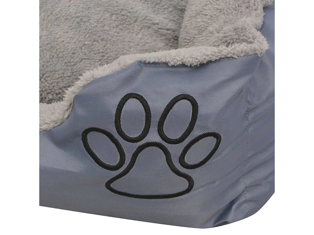 Cama para perro con cojín acolchado talla XXL gris