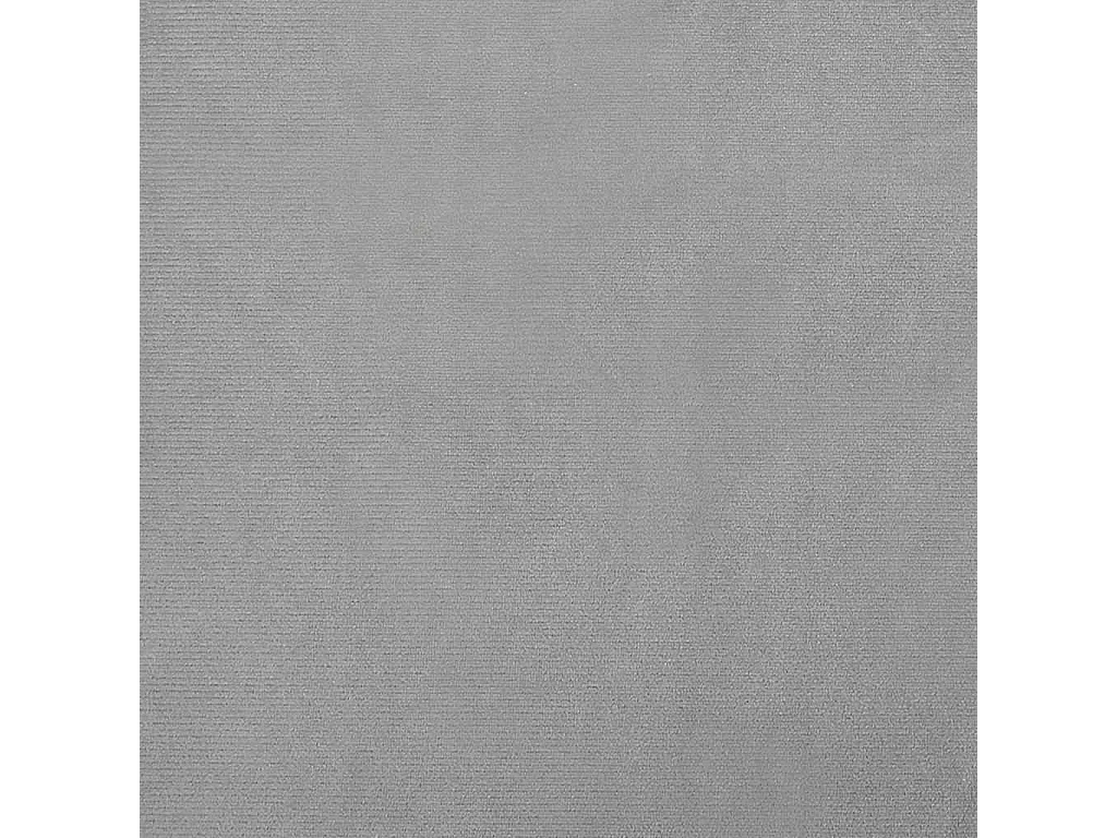 Cama para perros de terciopelo gris claro 70x45x26,5 cm