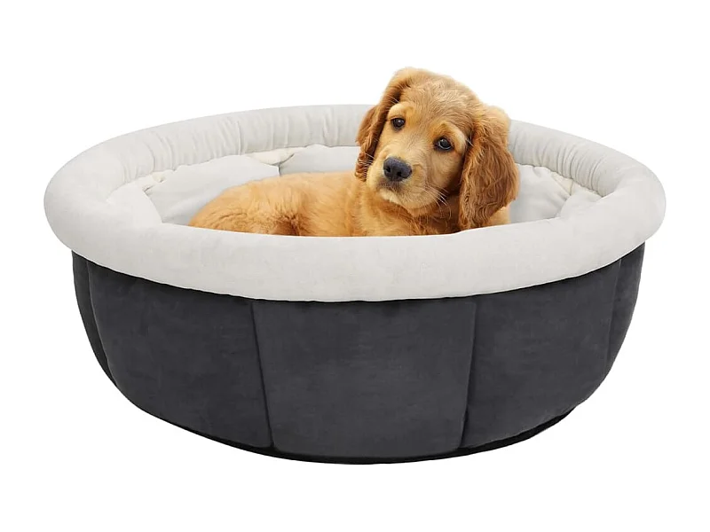Cama para perros gris 50x50x22 cm