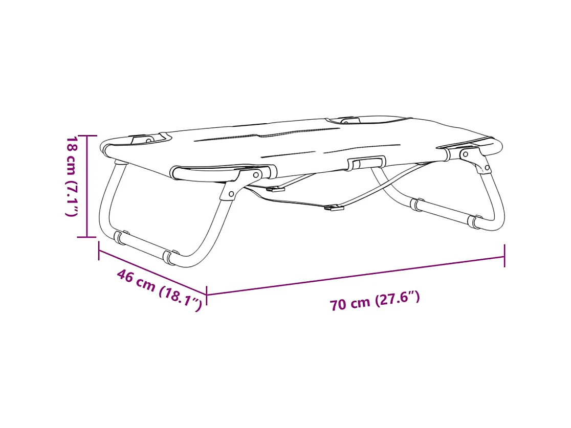 Cama para cães dobrável tecido oxford e aço antracite