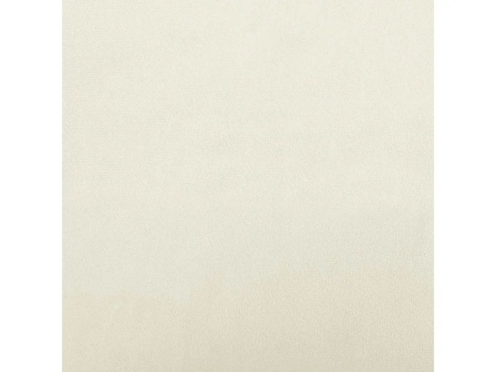 Cama para cães 95x55x30 cm veludo cor creme