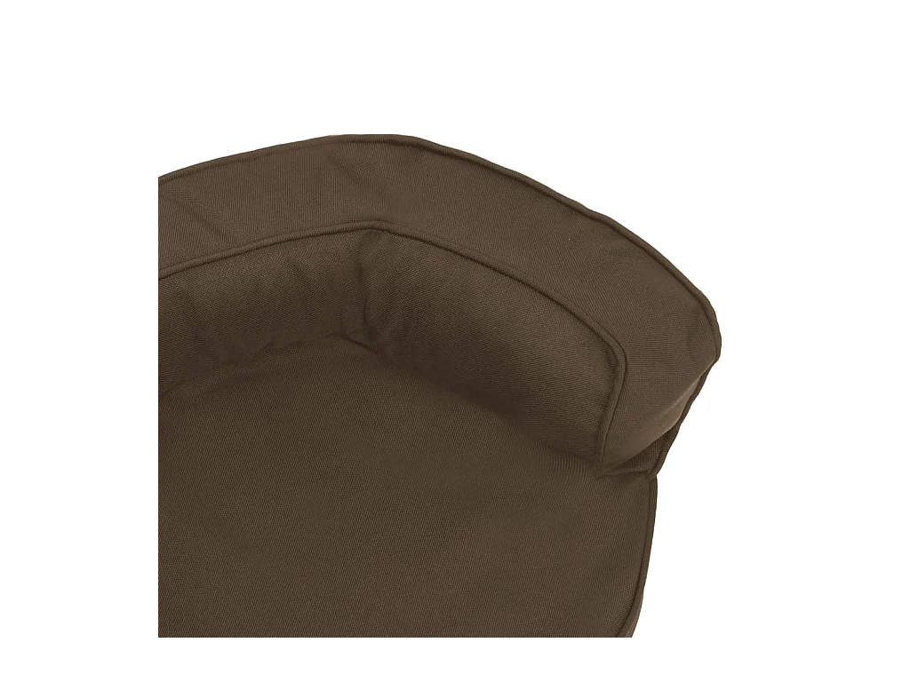 Matelas de lit ergonomique pour chien 60x42 cm Aspect de lin