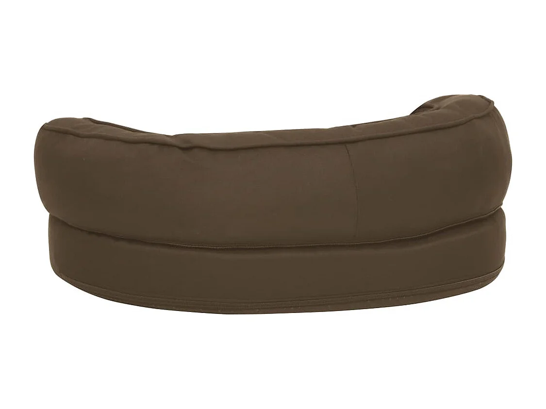 Matelas de lit ergonomique pour chien 60x42 cm Aspect de lin