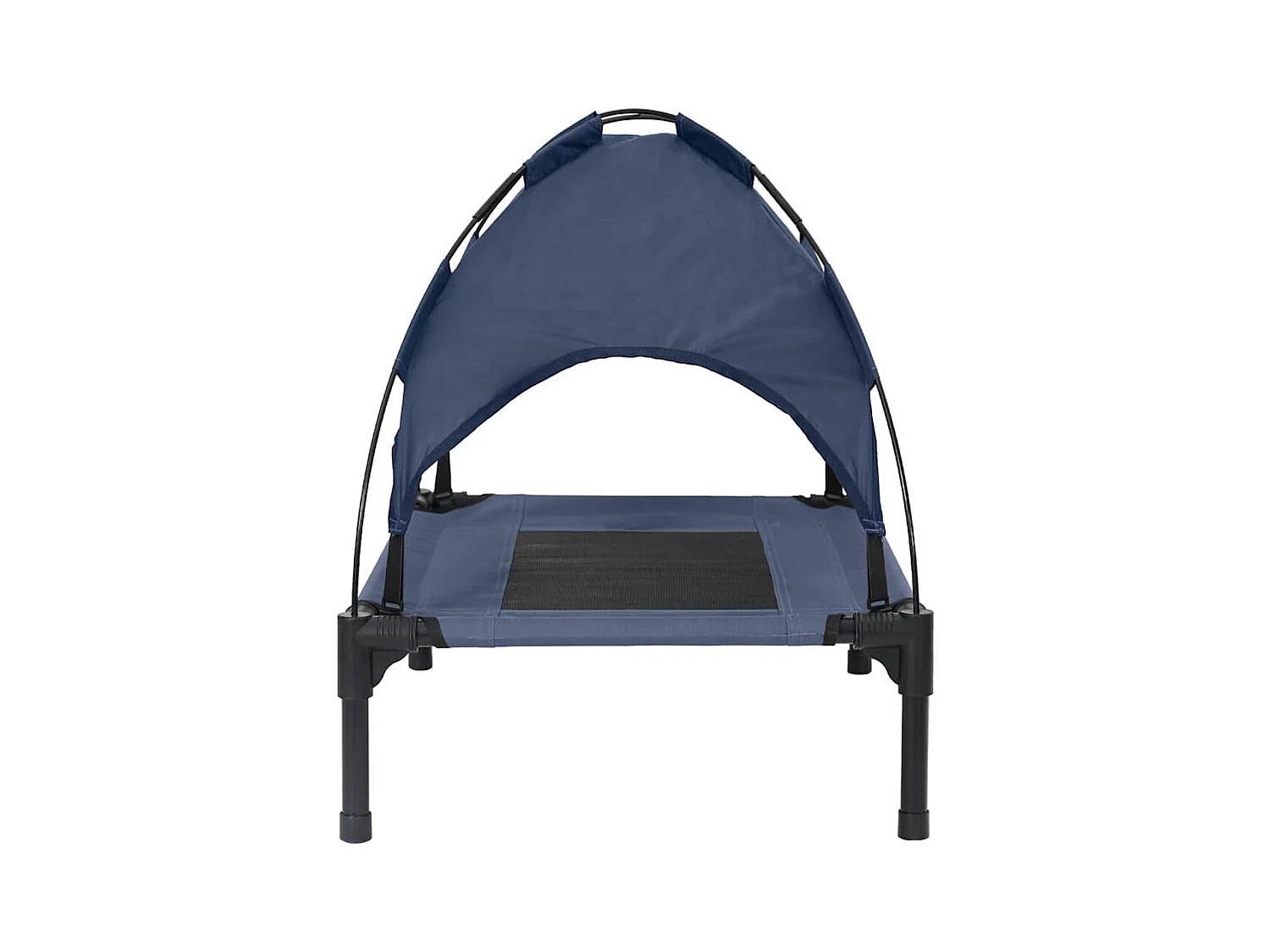 Cama para perro Azul marino m Acero