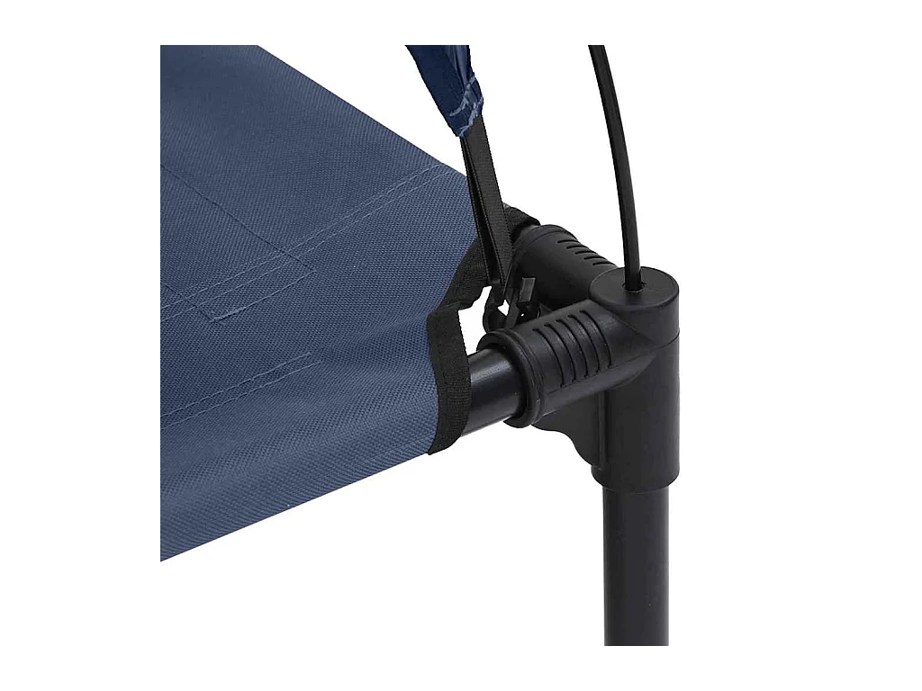 Cama para perro Azul marino m Acero