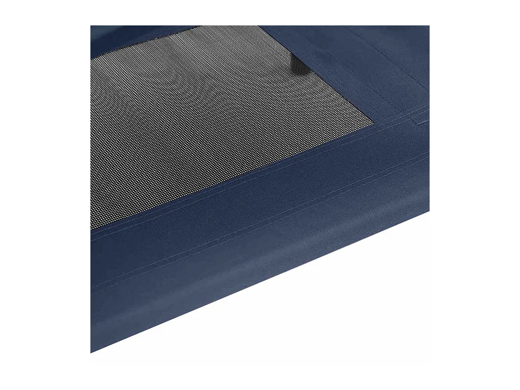 Cama para perro Azul marino m Acero