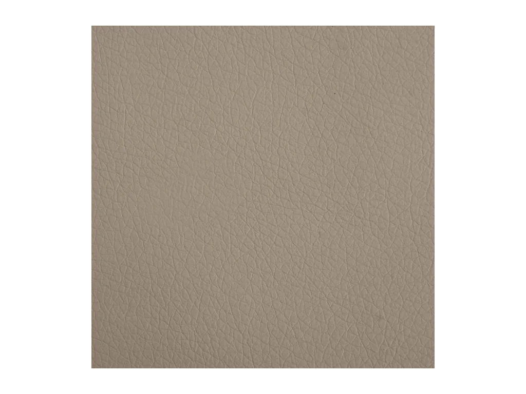 Cama para cães 90x53x30 cm couro artificial cappuccino