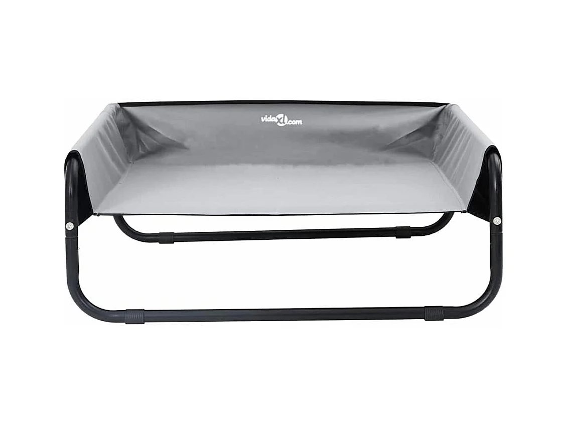 Cama para perro Gris Claro l Tela Oxford y Acero