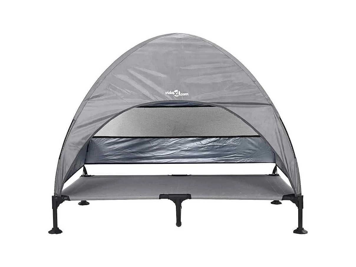 Cama Elevada para Perros Manual Gris claro 127 x 81 x 108 cm