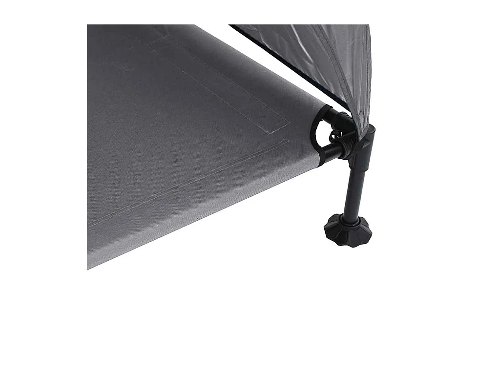 Cama Elevada para Perros Manual Gris claro 127 x 81 x 108 cm