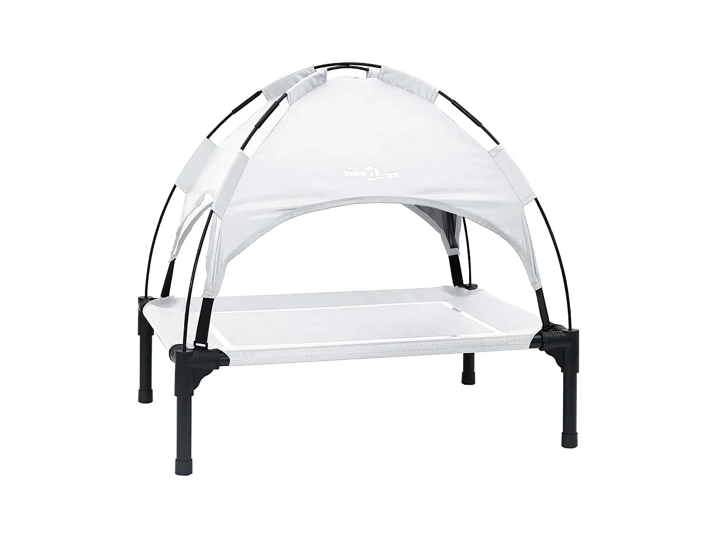 Cama para Cachorro Cinza Prateado m Aço