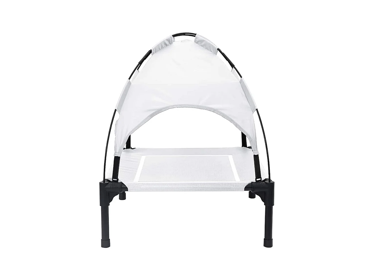 Cama para Cachorro Cinza Prateado m Aço