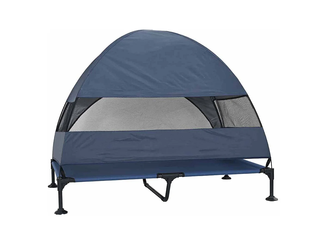 Cama Elevada para Perros Manual Azul marino 127 x 81 x 108 cm