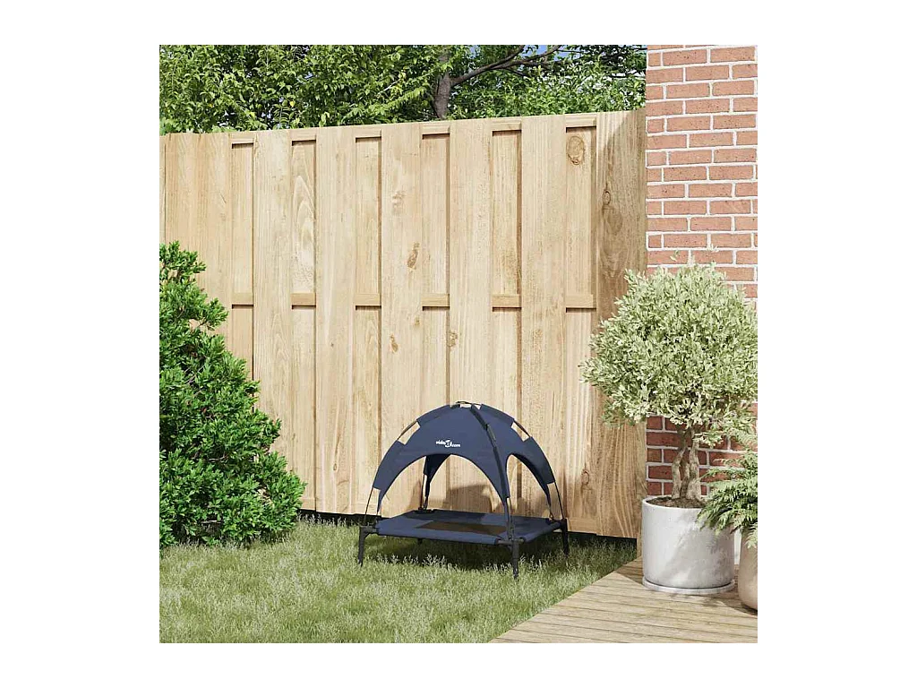 Cama para perro Azul marino s Acero