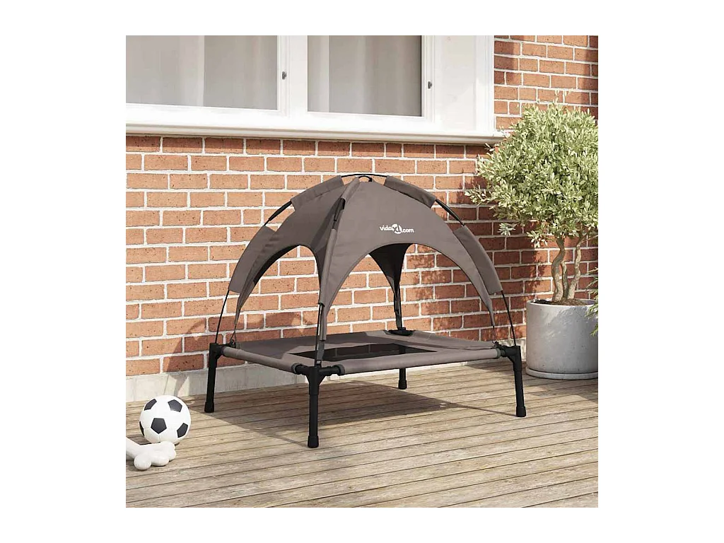 Cama para perro Marrón m Acero