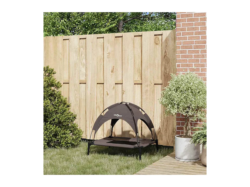 Cama para perro Marrón m Acero