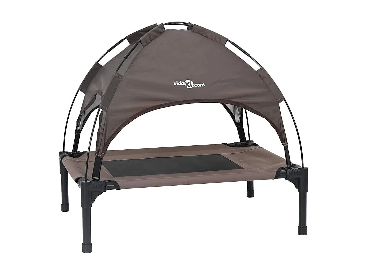 Lit pour Chien Marron m Acier