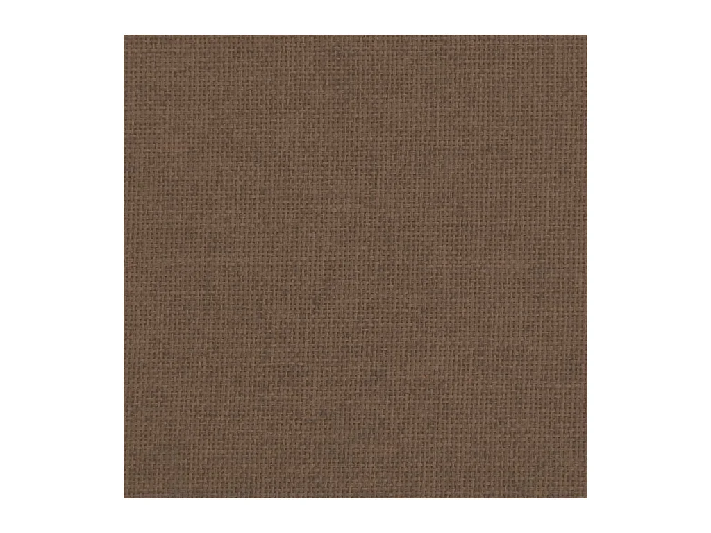 Lit pour chien marron 70x45x30 cm tissu