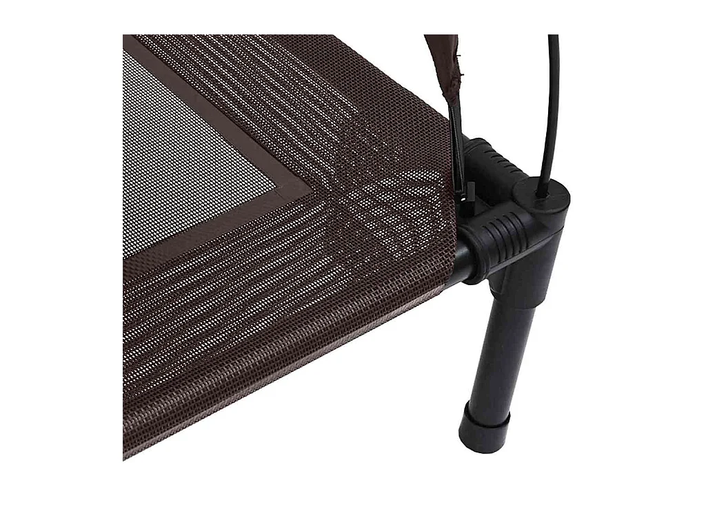 Cama para perro Marrón s Acero