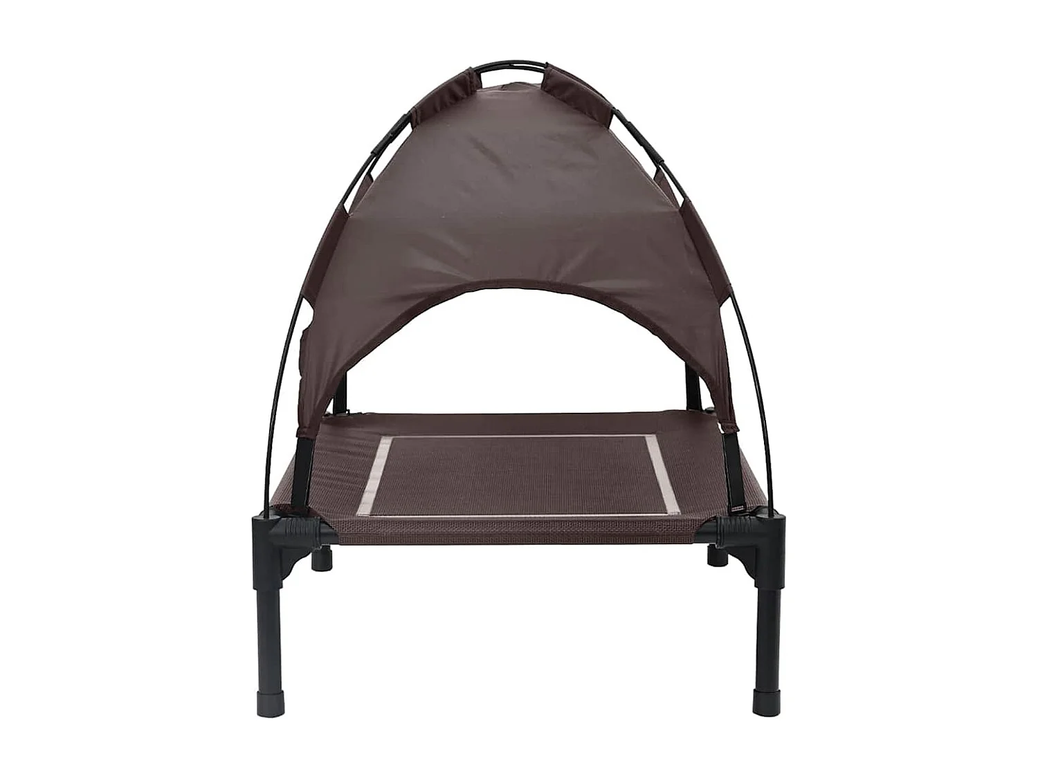 Lit pour Chien Marron s Acier