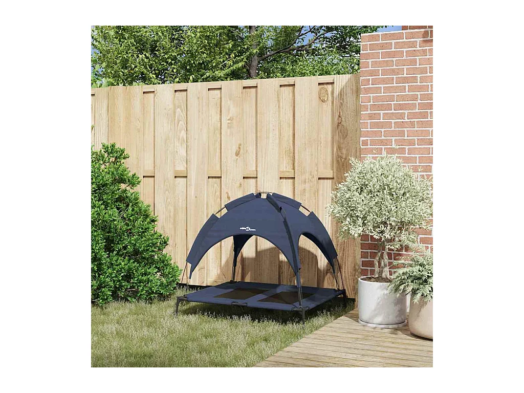 Cama para Cachorro Azul-marinho l Aço