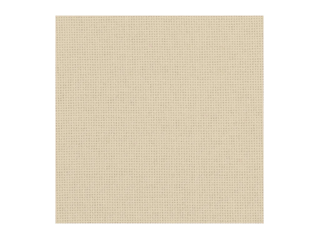 Cama para perros de tela crema 90x53x30 cm