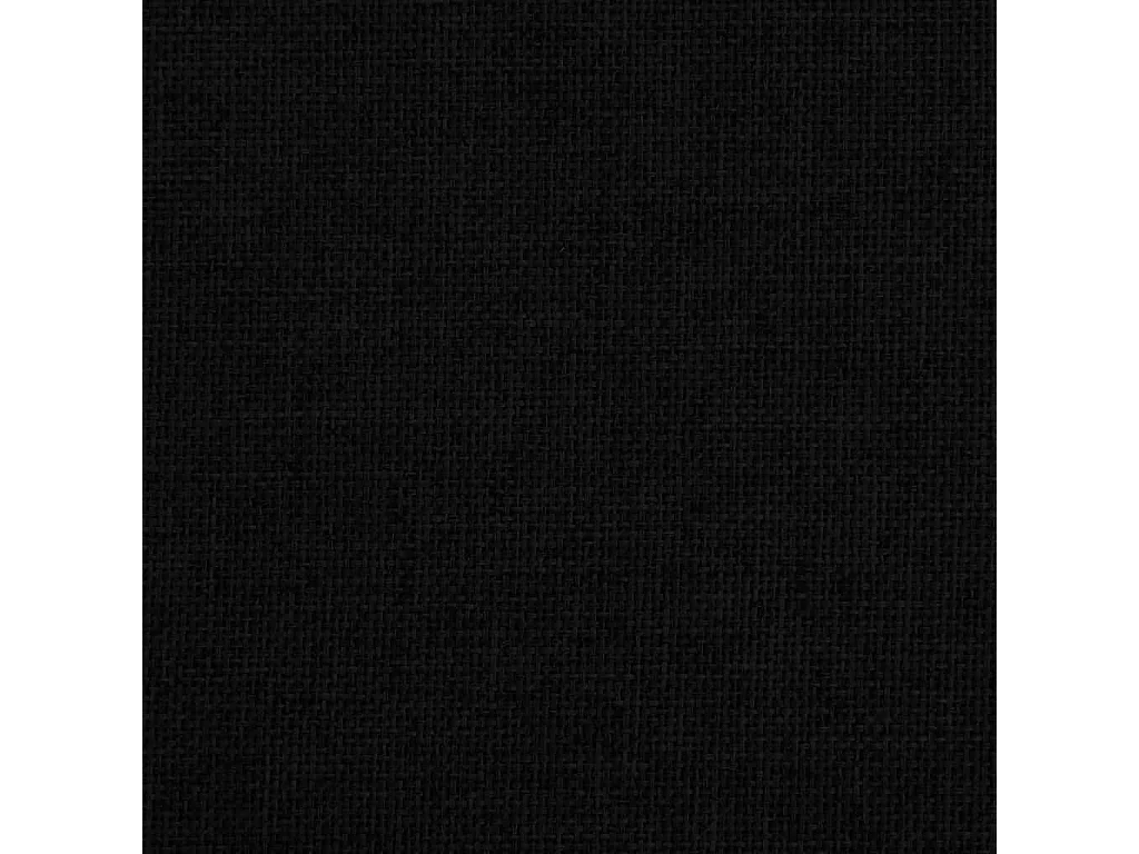 Cama para perros de tela negra 70x45x30 cm