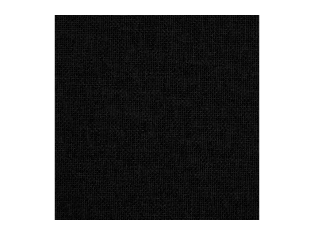 Cama para perros de tela negra 70x45x28 cm