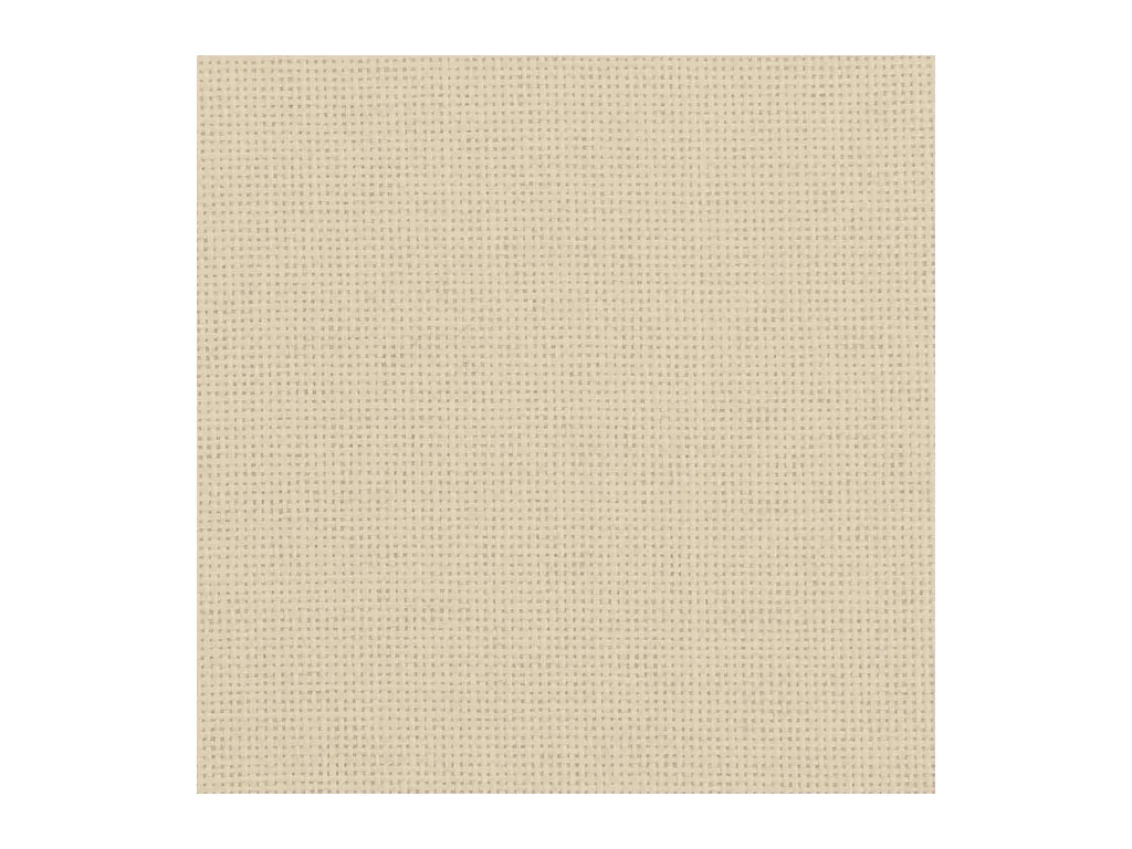 Cama para perros de tela crema 70x45x28 cm