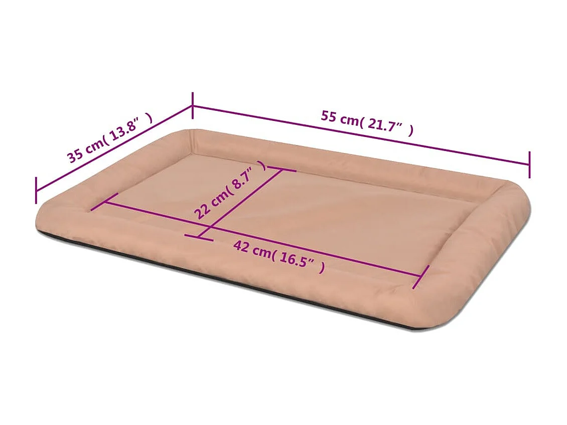 Hondenmatras maat M beige