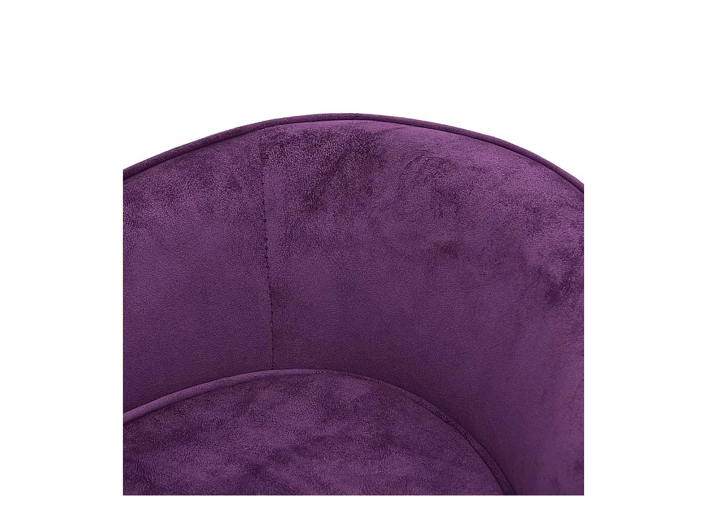 Canapé pour chien Bordeaux 69x49x40 cm Peluche