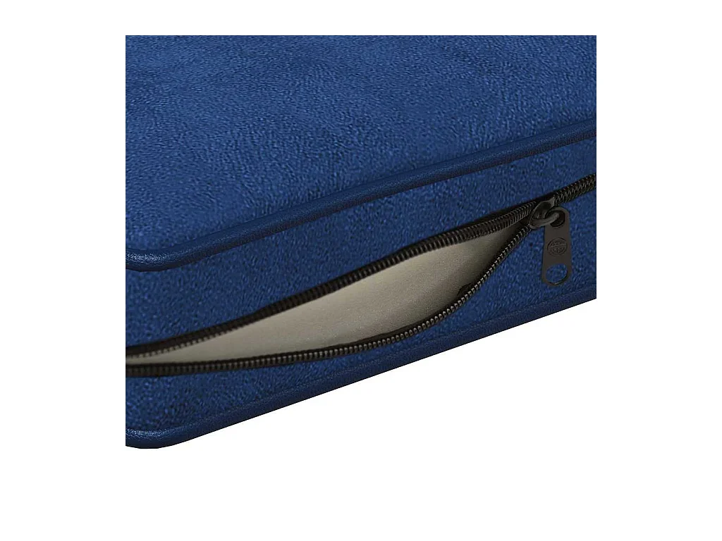 Canapé pour chien Bleu 72x45x30 cm Peluche