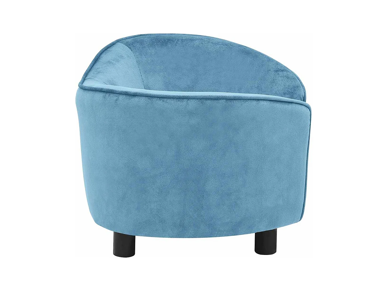 Canapé pour chien Turquoise 69x49x40 cm Peluche