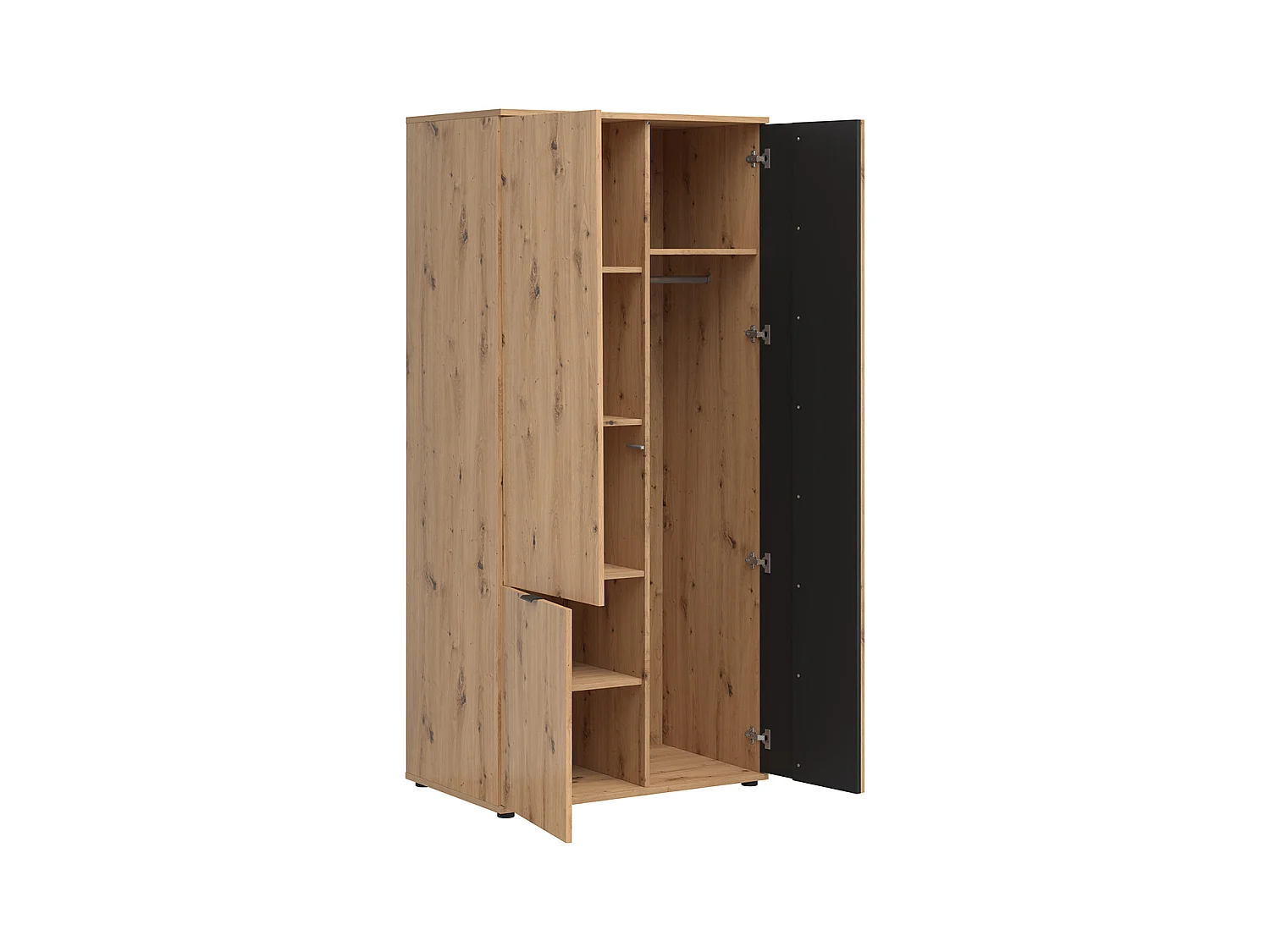 Armoire 3 portes Ezra Bois