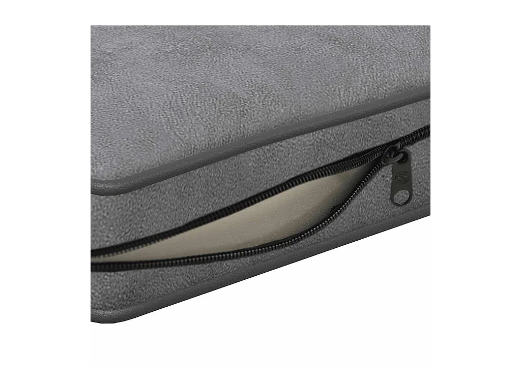 Canapé pour chien Gris foncé 72x45x30 cm Peluche