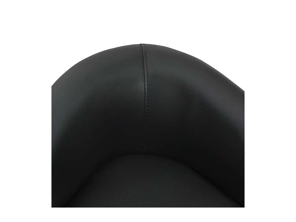 Canapé pour chien Noir 67x41x39 cm Similicuir