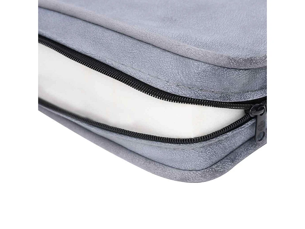 Sofá para cães 57x34x36 cm pelúcia cinzento